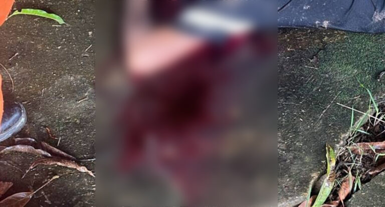 Corpo de homem é encontrado em meio a poça de sangue