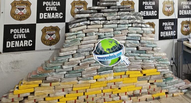 Denarc apreende 270kg de cocaína na BR-364; caminhoneiro foi preso