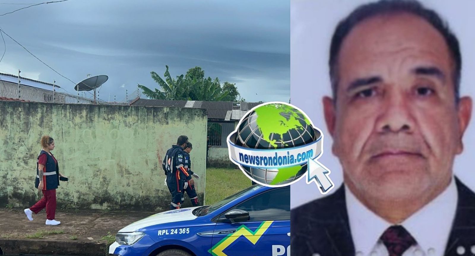 Homem passa mal e morre enquanto limpava quintal em residência na zona sul