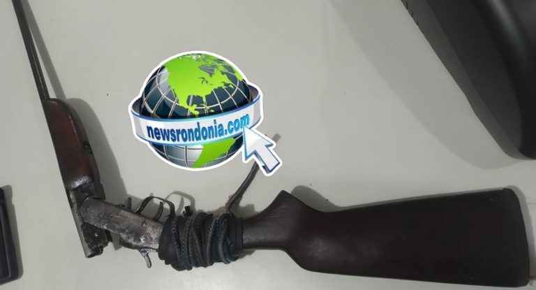 Homem é preso com espingarda caseira no bairro Mariana