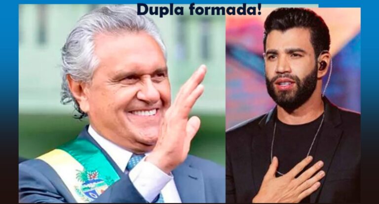 Caiado começa campanha para a presidência anunciando que o cantor Gustavo Lima será seu vice - News Rondônia