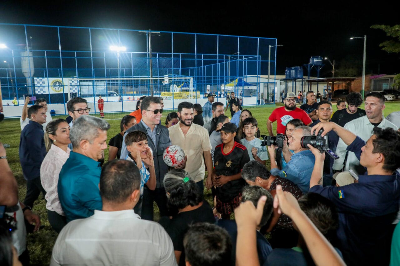 Golaço de Marcos Rocha: Parque Esportivo Abobrão é entregue com grande festa - News Rondônia