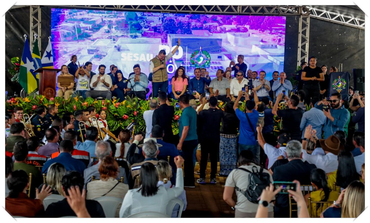 Governador Marcos Rocha inaugura e coloca em funcionamento o novo hospital de Guajará-Mirim - News Rondônia