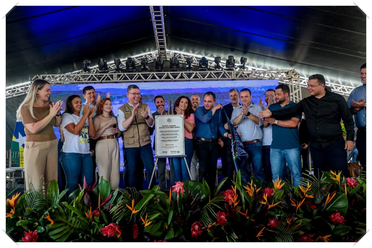 Governador Marcos Rocha inaugura e coloca em funcionamento o novo hospital de Guajará-Mirim - News Rondônia