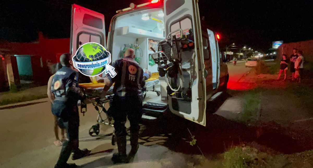 Ciclista é atropelado por moto na zona leste e três pessoas ficam feridas - News Rondônia