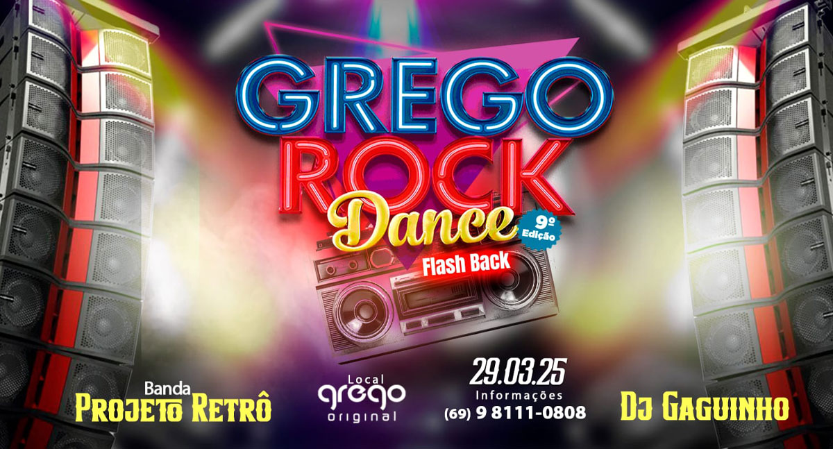 Grego Rock Dance: uma viagem no tempo com os maiores sucessos do Flashback - News Rondônia