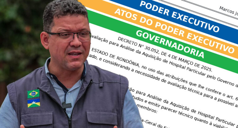 Governador Marcos Rocha decreta a compra do novo João Paulo II - News Rondônia