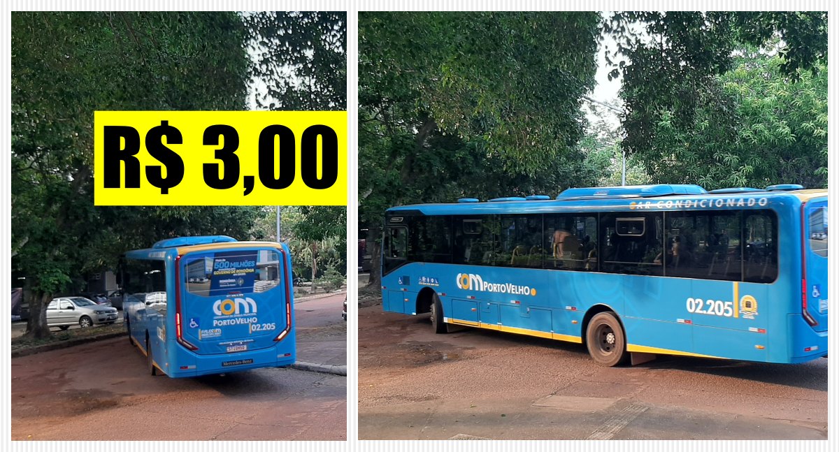 Com a tarifa de ônibus coletivo agora a R$ 3,00, Porto Velho desbanca Rio Branco e Palmas, ocupando o posto de passagem mais barata do Brasil - News Rondônia