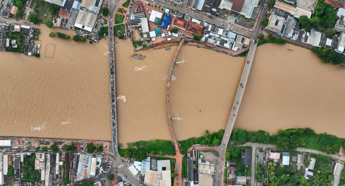 Cheia do Rio Acre já atinge 41 bairros