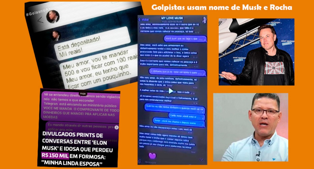 Golpes na internet: tem quem acredita namorar Elon Musk e quem ache que o Governador está pedindo dinheiro - News Rondônia