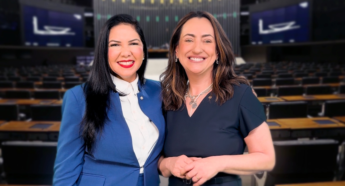 Deputadas Cristiane Lopes e Rosangela Moro