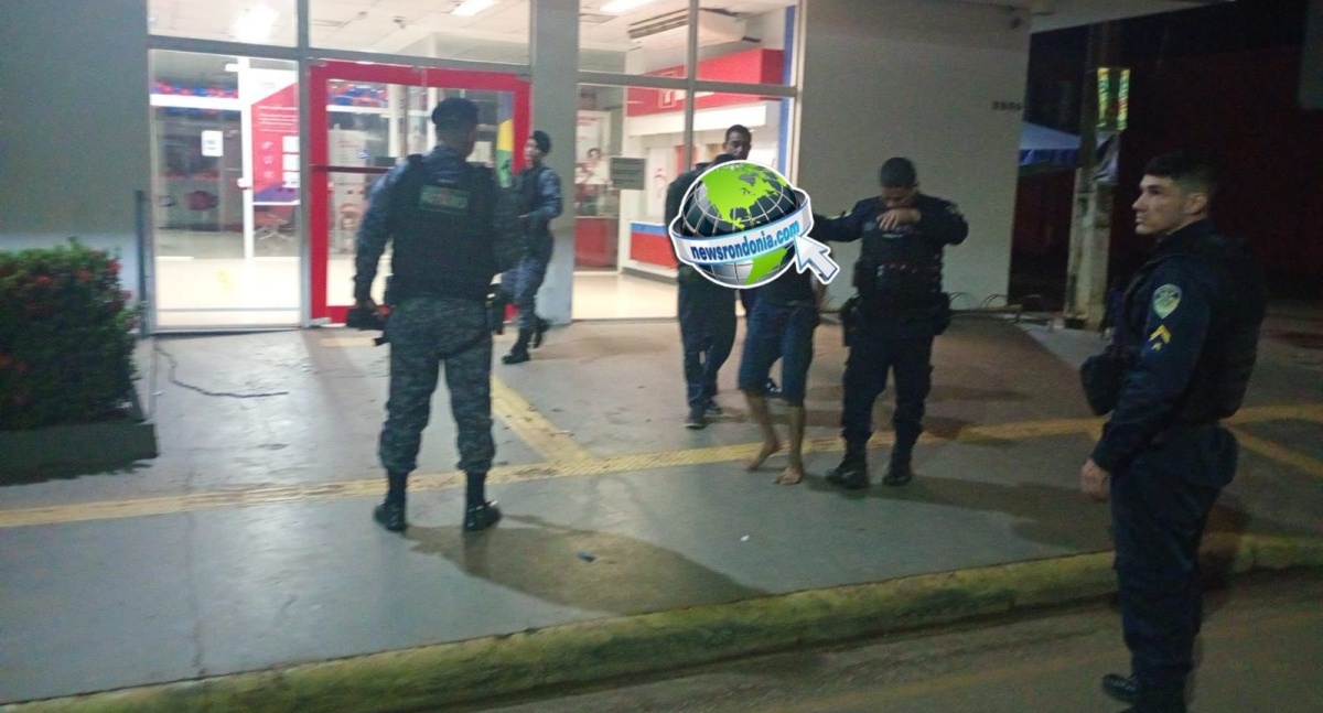 PM recebe denúncia e flagra dupla tentando furtar agência do Bradesco na zona leste