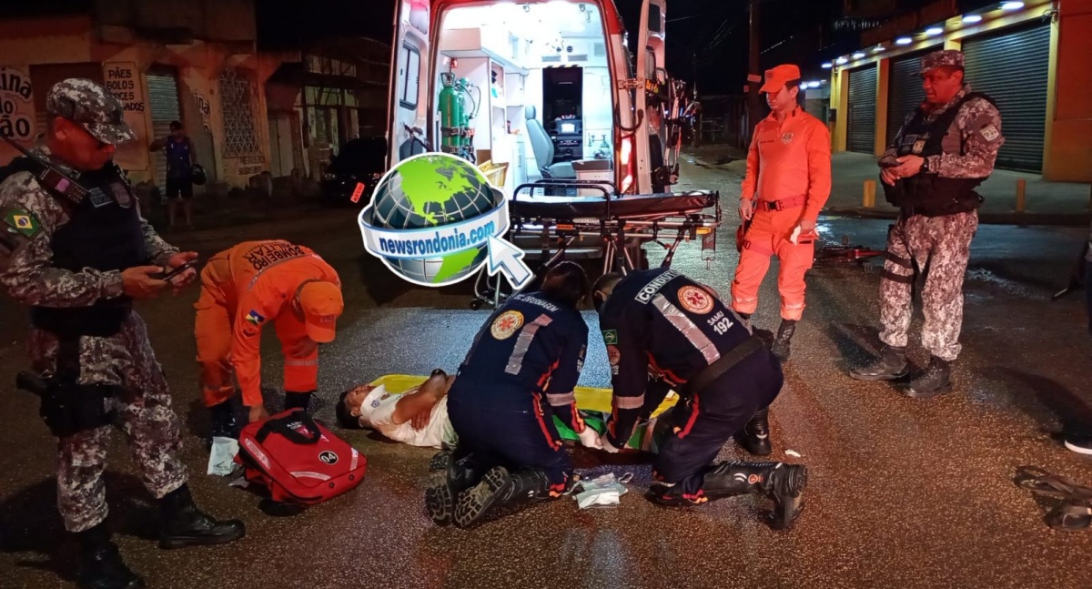 Ciclista é atropelado e sofre fratura na perna no São Francisco