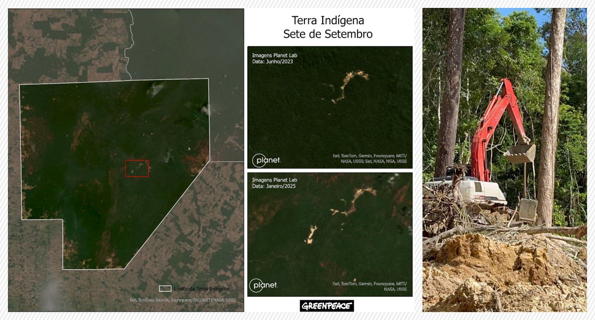 Denúncia: garimpo ilegal volta a ser ameaça na TI Sete de Setembro - News Rondônia