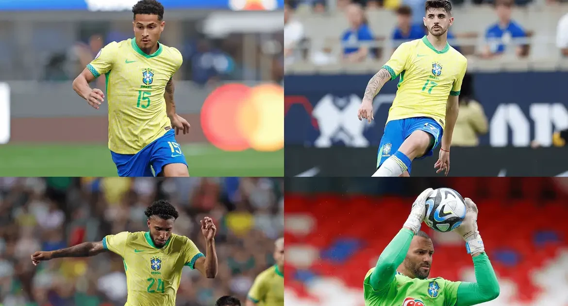 João Gomes, Beraldo, Éderson e Weverton são convocados para seleção