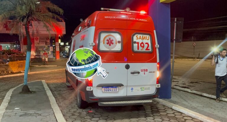 Motorista de caminhonete foge depois de atropelar motociclista na zona leste