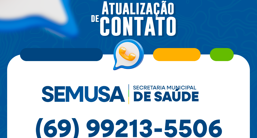 Secretaria de Saúde de Jaru passa a atender com novo número de telefone