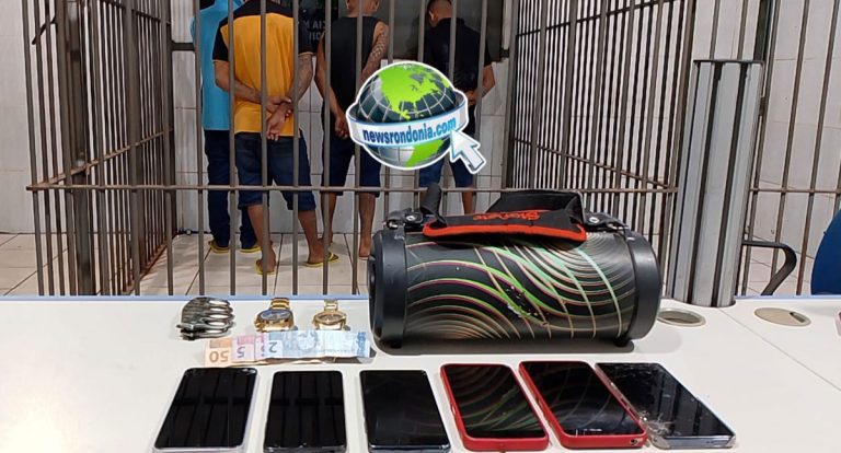 PM age rápido e prende quadrilha após assalto na zona norte de Porto Velho - News Rondônia