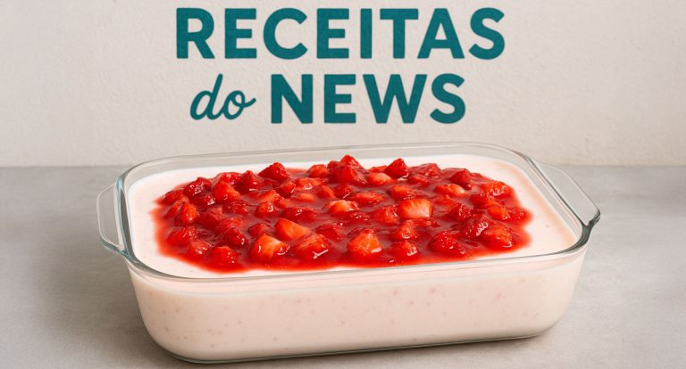 Creme gelado de morango: a sobremesa perfeita para a Páscoa - News Rondônia