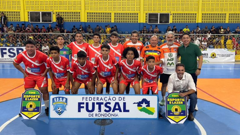 Coronel Chrisóstomo acompanha a 1ª Copa Madeirão de Futsal em Porto Velho e confirma doação de materiais