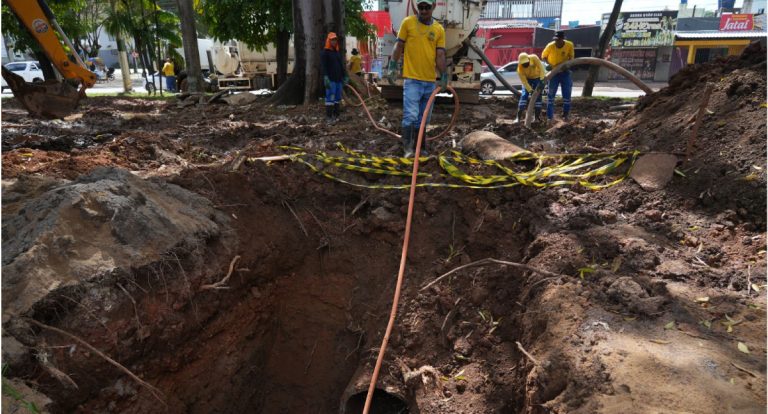 Trecho da avenida Jorge Teixeira passa por intervenção para prevenir alagamentos - News Rondônia