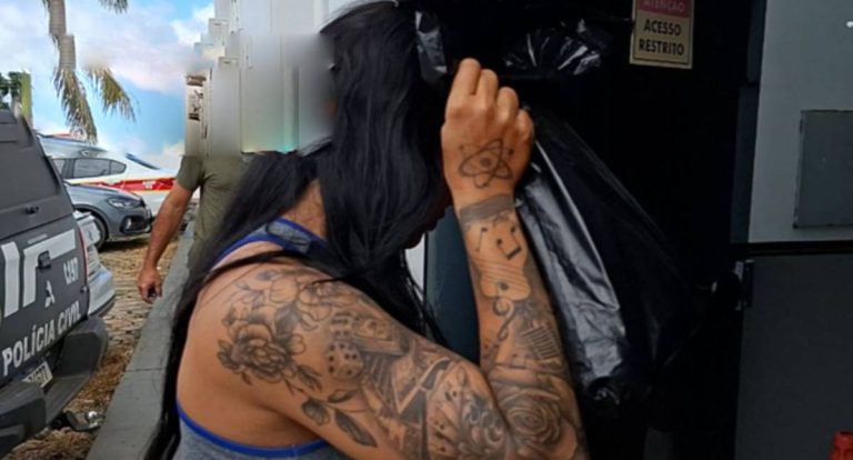 Mulher condenada por extorsão é presa pela Polícia Civil