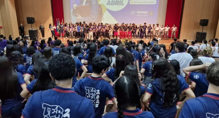 Governo de RO promove Aulão preparatório para o Enem 2025 e envolve milhares de estudantes em Porto Velho