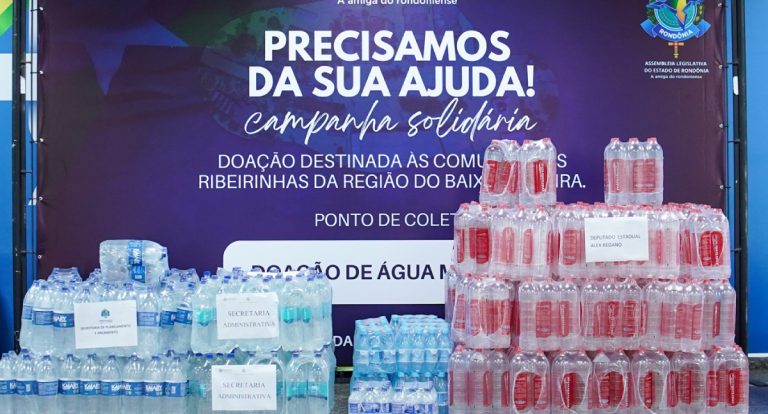 Alero inicia campanha solidária para arrecadar água mineral para comunidades ribeirinhas do Baixo Madeira - News Rondônia