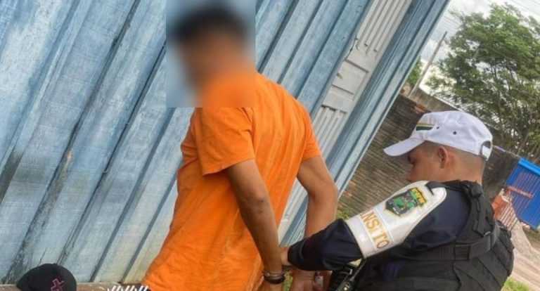 Homem condenado por tráfico de drogas é preso no centro pela PTRAN
