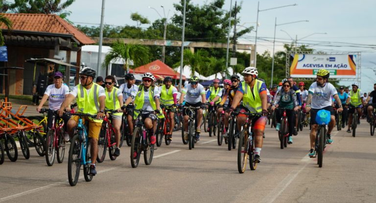 Passeio ciclístico destaca o Dia Mundial da Doença de Chagas e o “Abril Verde”