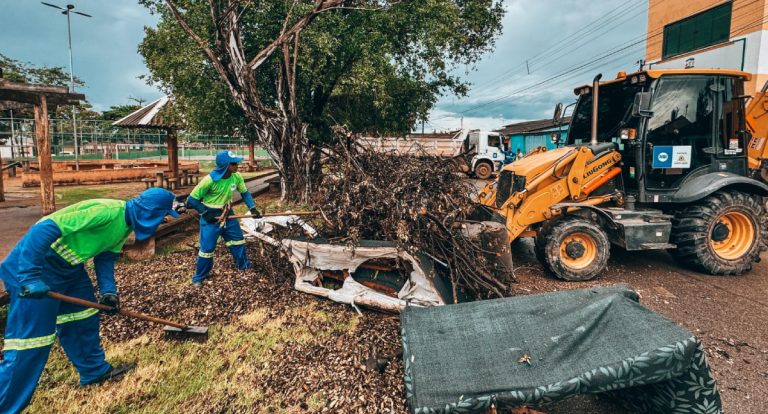 Operação Cidade Limpa beneficia moradores do Bairro Cohab - News Rondônia