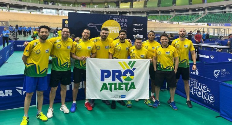 Atleta de Rondônia garante prata no Sul-Americano Masters de Tênis de Mesa