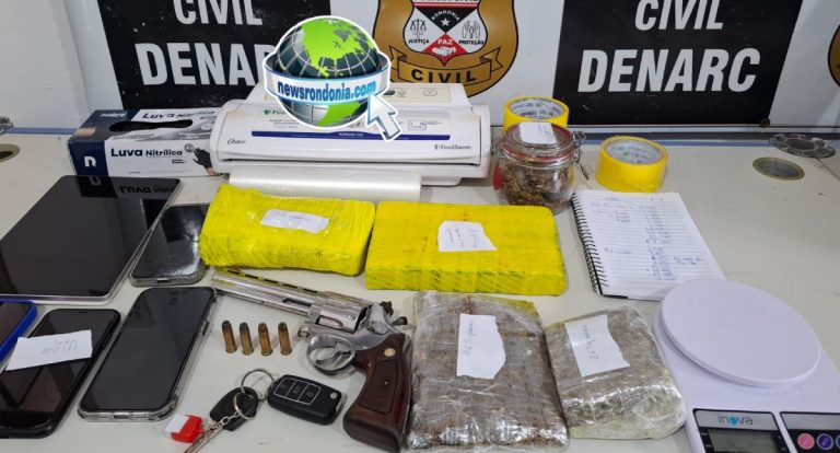 Denarc cumpre 30 mandados de busca, realiza 13 prisões e apreende drogas durante operação em RO - News Rondônia