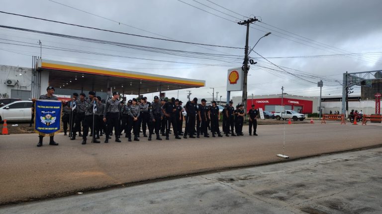 Polícia Militar Mirim de Itapuã do Oeste marca presença em solenidade do 5º BPM em Porto Velho - News Rondônia