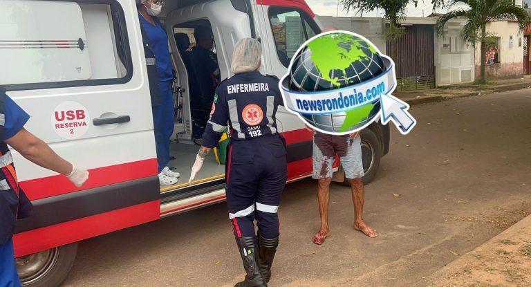 Idoso é atacado a facadas durante briga com usuária de drogas na zona sul