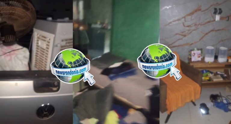 Bando invade residência e foge deixando tudo revirado na zona sul