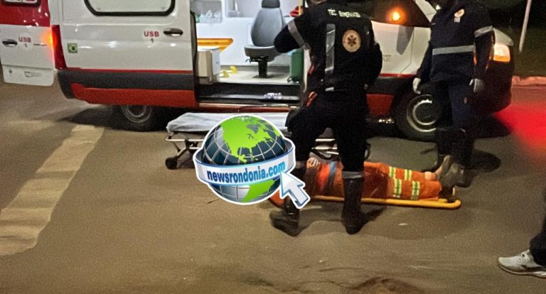 Gari fica ferido após sofrer queda do caminhão de coleta na capital