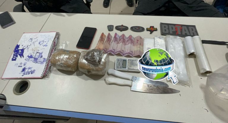 BPTAR recebe denúncia e prende dupla com drogas na zona leste