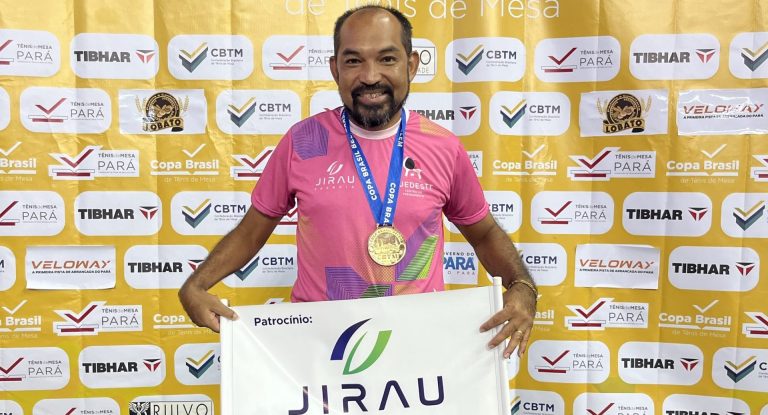 Colaborador apoiado pela Jirau Energia vence etapa da Copa do Brasil de Tênis de Mesa em Belém