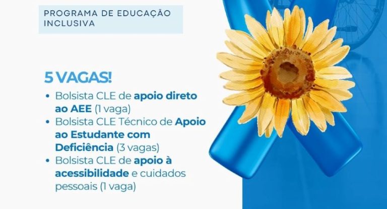 IFRO Vilhena abre seleção para apoio ao Programa de Educação Inclusiva