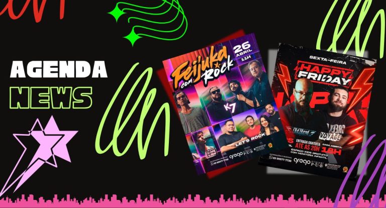 Agenda News: Rock, happy hour, feijoada e diversão garantida no fim de semana do Grego Original - News Rondônia