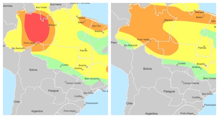 Resquícios do tempo intenso no Amazonas chegam a Rondônia - News Rondônia