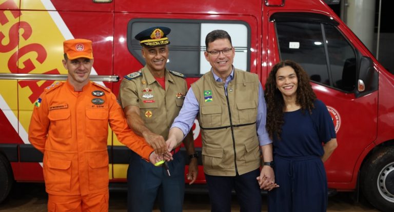 Novo Quartel do Corpo de Bombeiros é inaugurado em Pimenta Bueno pelo Governador Marcos Rocha