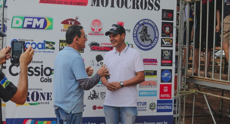 Deputado Cássio Gois impulsiona Motocross em Rondônia