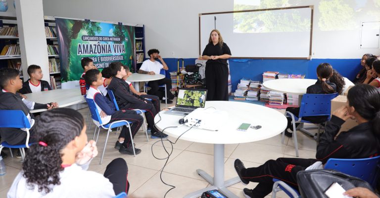 Curta-metragem "Amazônia Viva" é lançado em escola de Vilhena com exibição gratuita e roda de conversa - News Rondônia