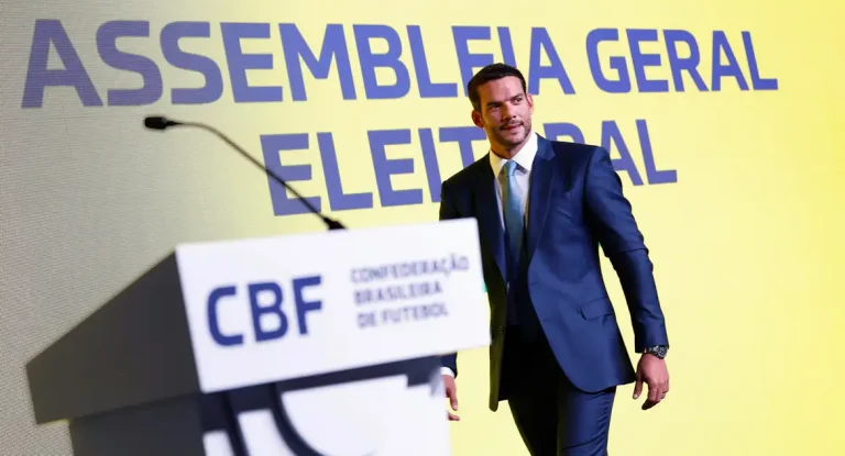 Samir Xaud é eleito presidente da CBF com apoio majoritário das federações e boicote de 18 clubes