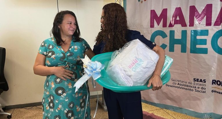 Programa “Mamãe Cheguei” apoia mulheres em situação de vulnerabilidade no momento mais especial de suas vidas, diz governo de RO
