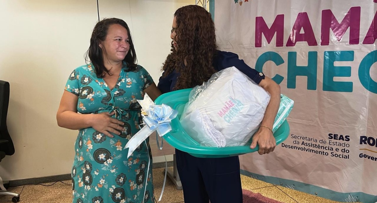 Programa “Mamãe Cheguei” apoia mulheres em situação de vulnerabilidade no momento mais especial de suas vidas, diz governo de RO
