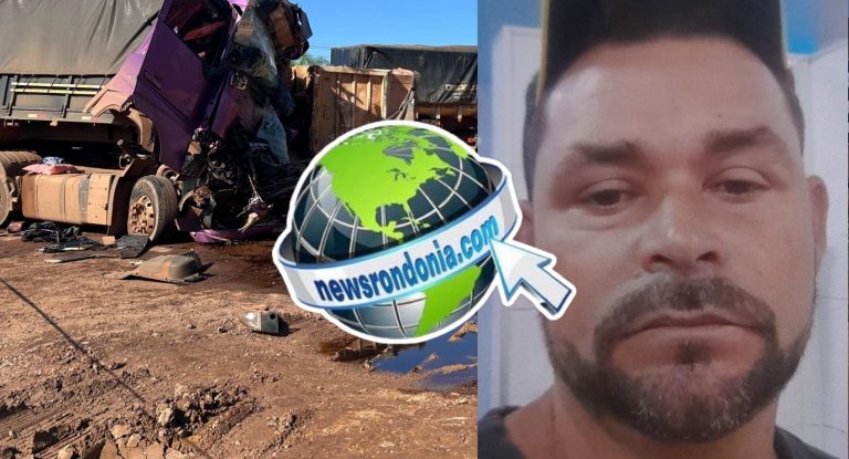 IDENTIFICADO: Motorista morre preso às ferragens após grave acidente entre carretas na BR-364 em Candeias do Jamari - News Rondônia