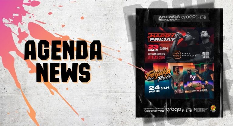 Agenda News: Rock, happy hour e feijoada - a combinação perfeita para um fim de semana inesquecível no Grego Original - News Rondônia